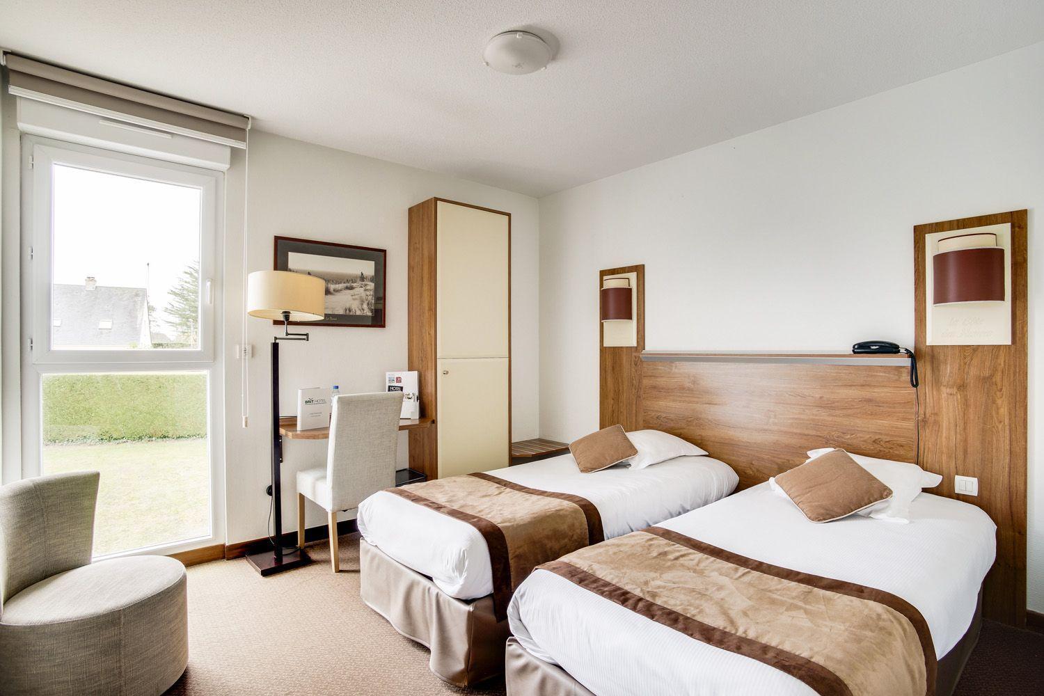 Brit Hotel De La Cote Des Havres Lessay ภายนอก รูปภาพ