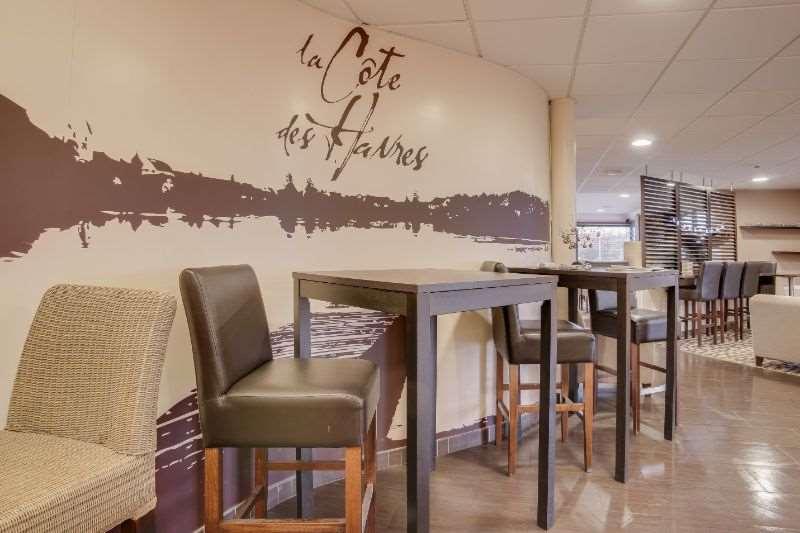 Brit Hotel De La Cote Des Havres Lessay ร้านอาหาร รูปภาพ